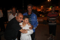  بالصور: وصول الفوج الاخير من معتمري مدينتي اللد والرملة إلى ديارهم سالمين